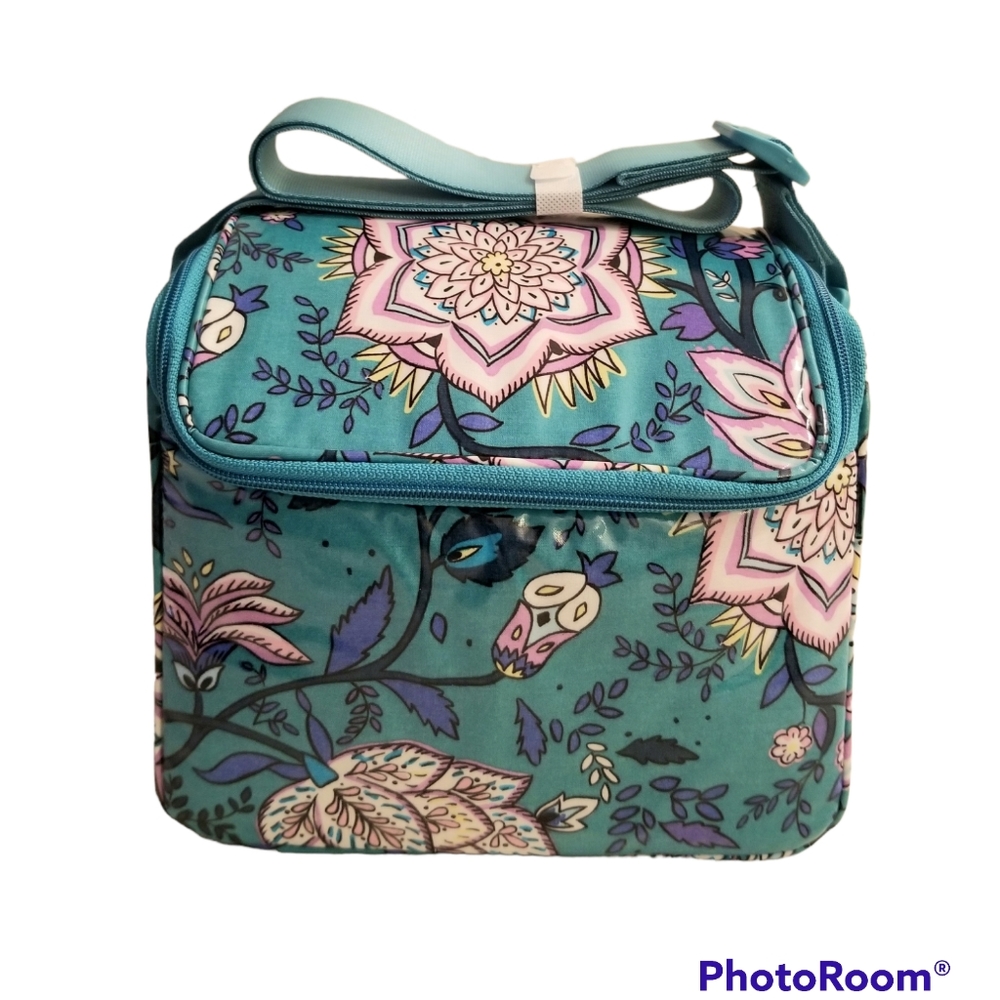 Vera Bradley Stay Cooler Peacock Garden